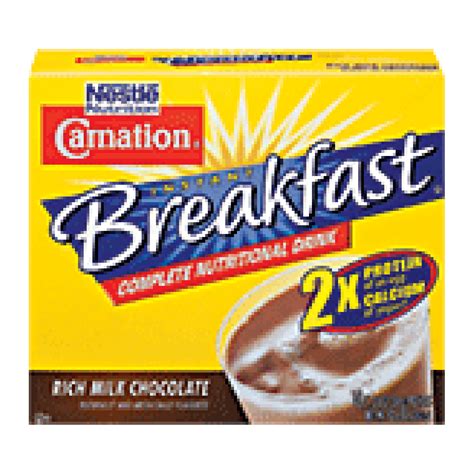 carnation instant breakfast complete nutritional drink rich milk cct
