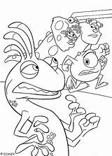 Randall Coloring Pages Inc Monster Monsters Disney Hellokids Mike Sullivan James Color Boggs Chase Print Printable Coloriage Online Book Enemy sketch template