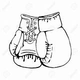 Boxing Gloves Hanging Drawing Getdrawings sketch template