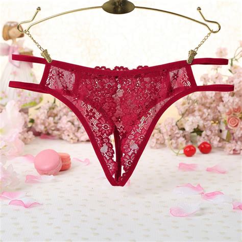women sexy lace open front g string t back thong honeymoon lingerie ebay