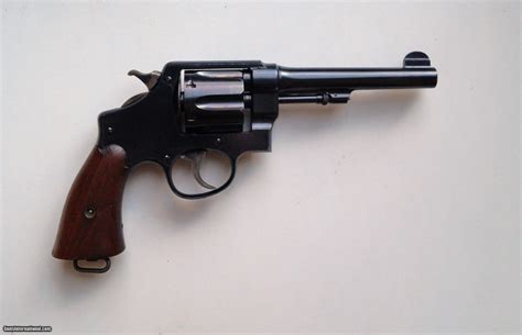 Smith And Wesson Model 1917 U S Army Revolver 45 Cal