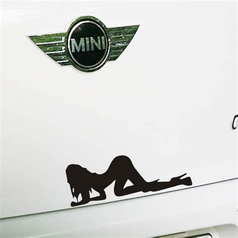 reflective funny car styling sex girl whole body sticker and decal for