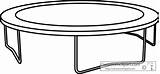 Trampoline Outdoors Clipartmag Trampolines Cliparts sketch template