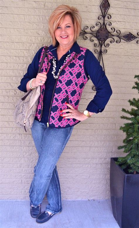 stepping into spring puffer vest fashions over 40 spring and summer edition fashion fashion