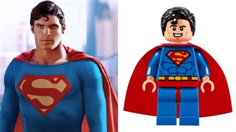 lego superman minifigures  movies comics  youtube