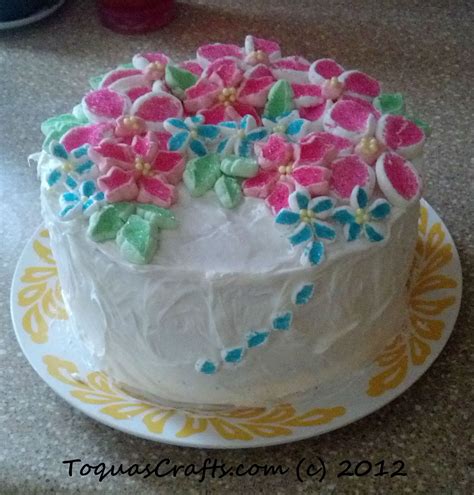 toquas crafts birthday cake