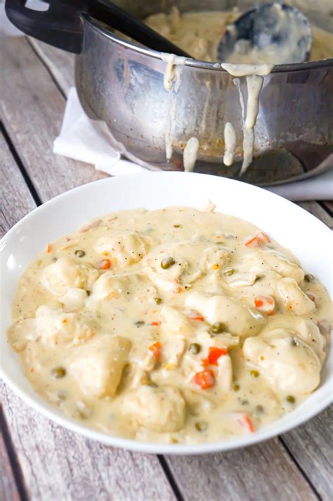 easy chicken and dumplings with biscuits this is not diet food