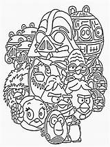Coloring Pages Wars Star Angry Birds Printable Mandala Go Color Print Getcolorings Amazing Sheets Cartoon Kids sketch template