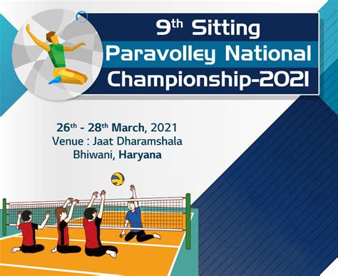 india wraps up successful national sitting volleyball championships