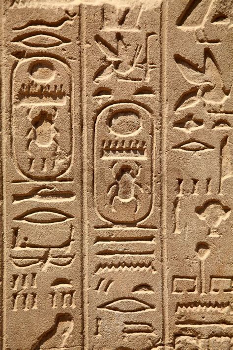 hieroglyphs stock image colourbox