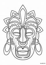 Africain Masque Afrique Masques Africains Choisir Tableau Incroyable sketch template
