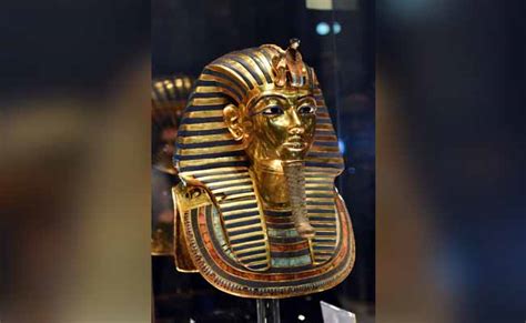 tutankhamun s gold mask restored after botched repair