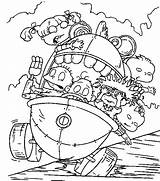 Rugrats Cartoon Nickelodeon 2000s 90er Jr Coloringhome Colorir 1980s Desenhos Getcolorings Malvorlagen Decoromah Tal Buscando Estés Otros Rat Reyna sketch template