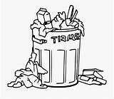 Clipart Garbage Trash Webstockreview Cliparts Printable sketch template