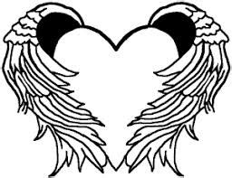 svg angel wings   banner google search heart  wings heart