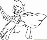 Gallade Pokemon Mega Coloring Pages Color Pokémon Getcolorings Coloringpages101 Astonishing sketch template