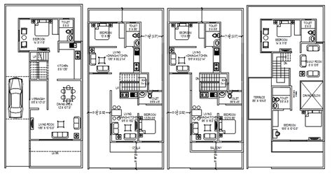 house floor plan design  dwg file cadbull