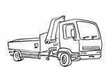 Camion Coloriage Coloriages Camions Transports Colorier sketch template