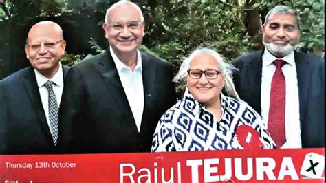 leicester bypoll labour candidate rajul tejura faces accusation   narendra modi
