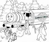Coloring Pages Train Thomas Christmas Printable Kinkade Diesel Percy Kids Conductor Color Halloween Getcolorings Passenger Dinosaur Bubakids Getdrawings Colouring Easter sketch template