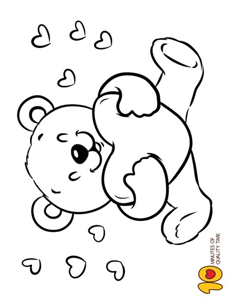bear  heart coloring pages printable ceelnjennings