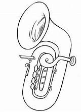 Instrumentos Musicales Mentamaschocolate Tuba sketch template