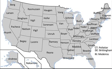 disproportionately common surname   maps   web