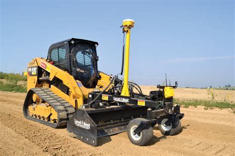 high tech options  grade control  track loaderskid steer attachments compact equipment