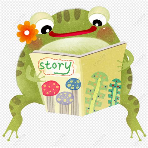 froggy  dressed storybook clipart printables digital