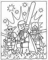 Wars Star Coloring Pages Lego Print Printable Kids Contents sketch template