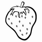 Strawberries Strawberry Colour Clipart Coloring Pages Fruit Little Confusing Fruits Seed Heart Webstockreview sketch template
