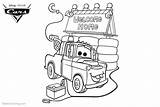 Mater Tow Chick Hicks Yellowimages sketch template