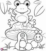 Coloring Toad Bubakids Sapo Sapinho Insect Toads Animais Number Catterpillar Coloringbay Riscos Frogs Acessar Gatos Espacoeducar sketch template