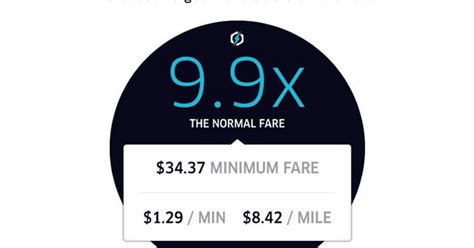 this guy paid 800 for an uber home on new year s surge prices reached