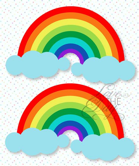 printable rainbow