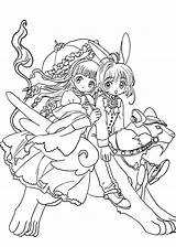 Sakura Coloring Pages Cardcaptor Para Captor Card Shaoran Tomoyo Ccs Colorear Mermaid Library Clipart Coloriage Imagenes Anime Truy Cập Deviantart sketch template
