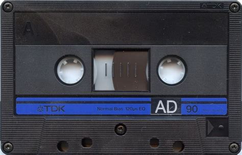 Tdk Ad 90 Cassette Tapes Compact Cassette Audio Cassette