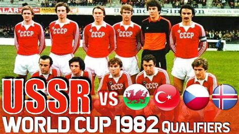 soviet union world cup   qualification matches highlights road