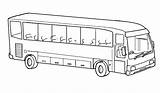 Bus Coloring Transportation Autobus Pages Printable Colorare Da Drawing Kb sketch template