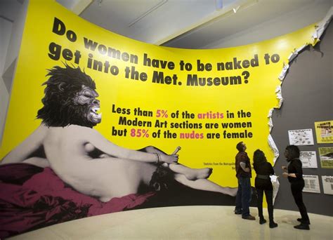 Guerrilla Girls Hit Town To Fight Gender Race Bias In Art Mpr News