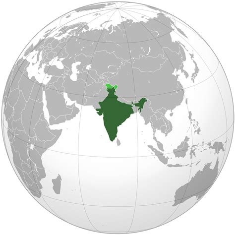 location   india   world map