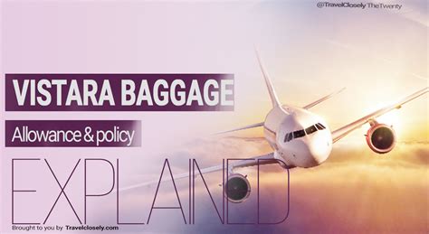 vistara baggage charges vistara bag rules   explained