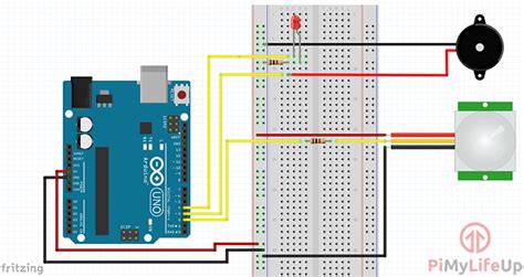 set   arduino motion sensor pi  life