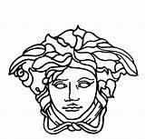 Versace Medusa Kopf Clipartmag Svg Symbol Ipaustralia Gianni Marissa перейти Getdrawings sketch template