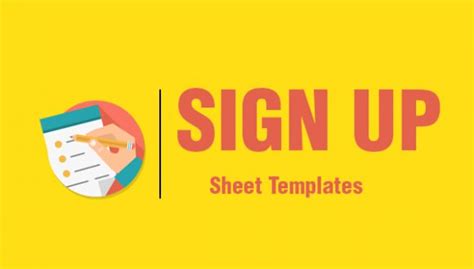 sign  sheet templates  word excel  documents   premium templates