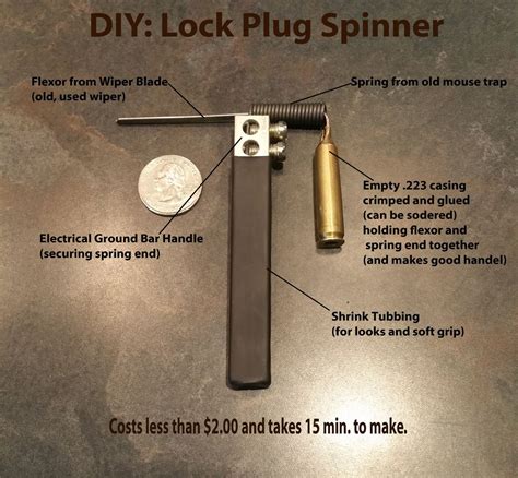 diy lock    case lock picking tools unique pouch lock