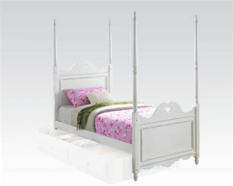 acme bed w heart shaped design sweetheart ac30170bed