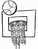 Coloring Printable Basketball Pages Print Court Preschool Printables Clipart Color Colouring Sheets Awesome Coolest Kids Pdf Template Communion First Adult sketch template