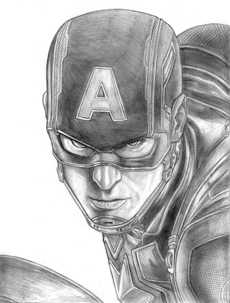 captain america avengers age  ultron  soulstryder marvel drawings pencil avengers