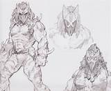 Killmonger Panther Concept Erik Sketches Predator Comicbookmovie Terrifying Batch Looks Lot Early sketch template
